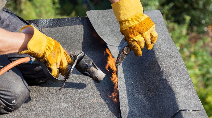 Professional gutter cleaning in Halltown, MO